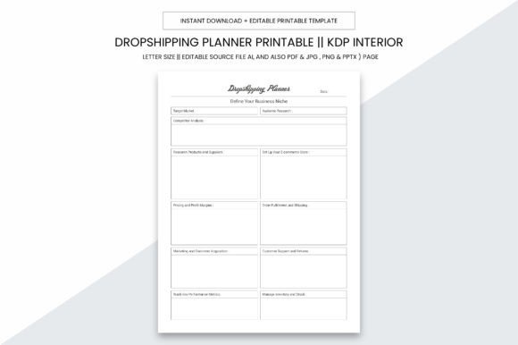 Dropshipping Planner New Version: A Comprehensive Tool for Your Business