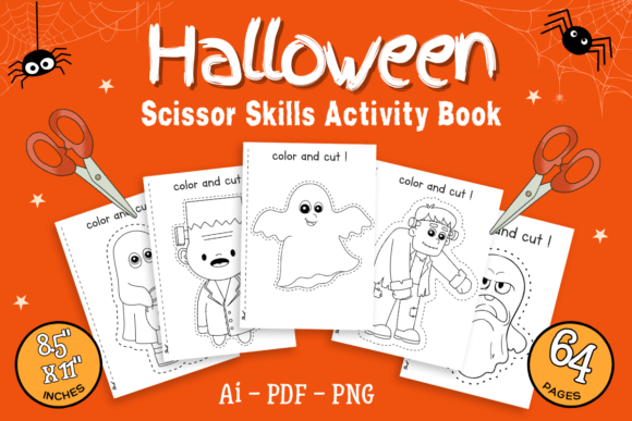 Halloween Scissor Skills Activity Book: A Strategic Tool for Creative and Educational Growth