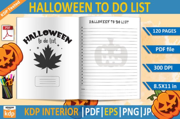 Halloween to Do List KDP Interior: A Practical Resource for Content Creators