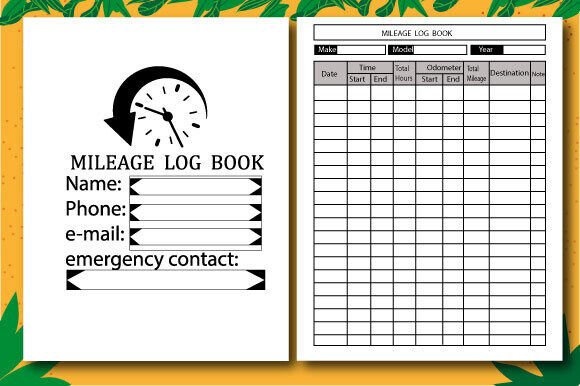 Mileage Log Book KDP Interior Design: A Practical Guide for Creators and Entrepreneurs
