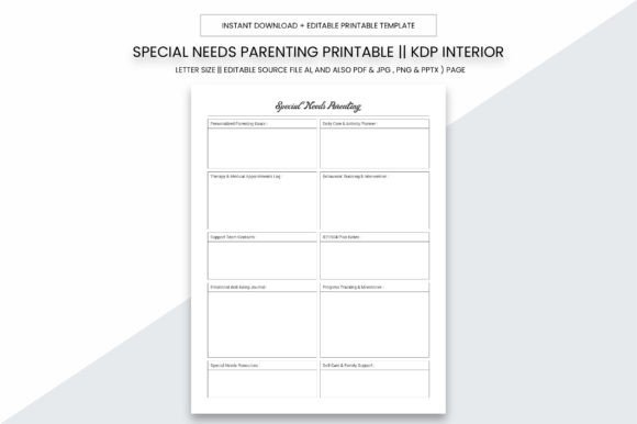 Special Needs Parenting Kdp Interior: A Practical Guide for Organized Care