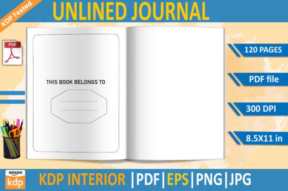 Unlined Journal KDP Interior Template